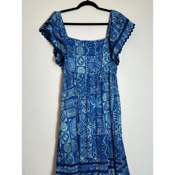 Olivia James Brooke Dress, Native Dusk Maxi Dress Size Small - Picture 7 of 8